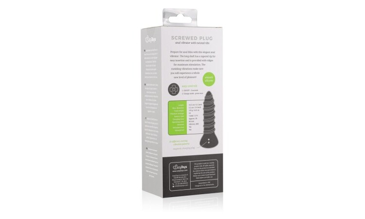Screwed Plug Anal Vibrator - Small - Image 7