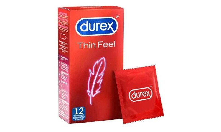 Durex Thin Feel Condoms - 12 units - Image 1