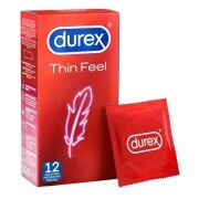 Durex Thin Feel Condoms - 12 units - Image 1