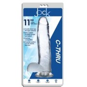 Jock C-Thru Transparante Dildo - 31 cm - Image 3