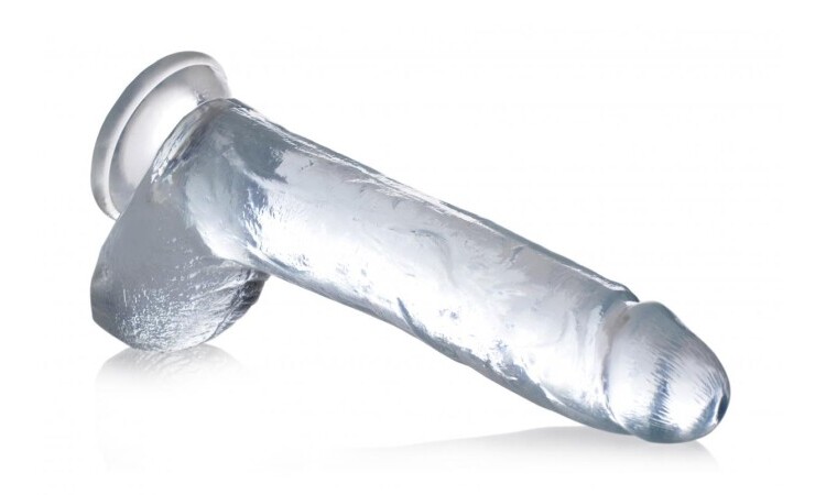 Jock C-Thru Transparent Dildo - 29 cm - Image 2