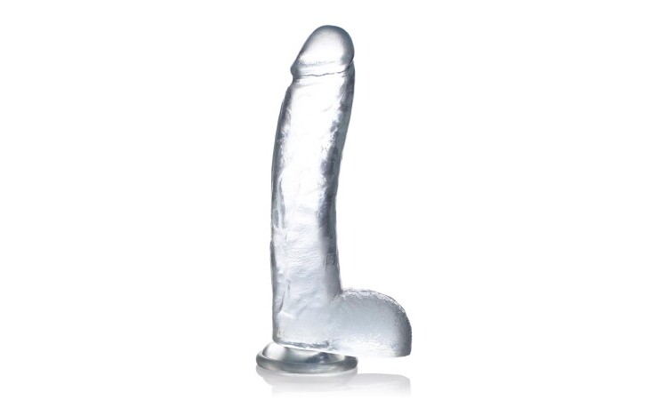 Jock C-Thru Transparent Dildo - 29 cm - Image 1