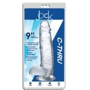 Jock C-Thru Transparent Dildo - 27 cm - Image 3