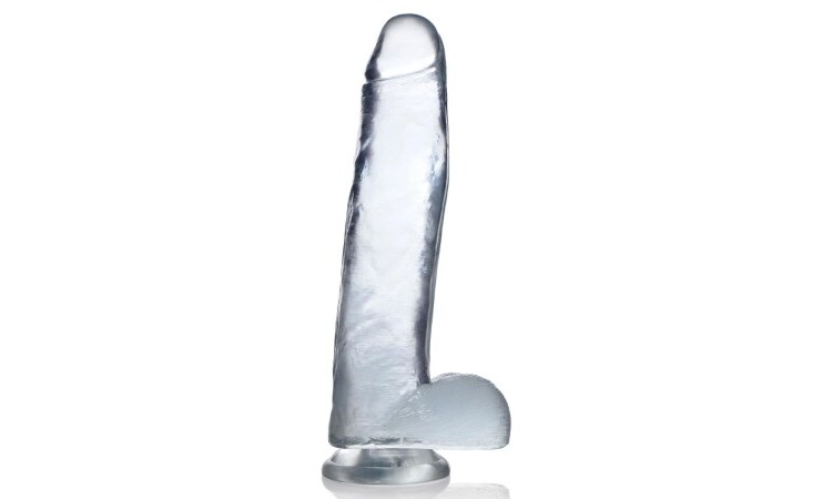 Jock C-Thru Transparent Dildo - 27 cm - Image 1