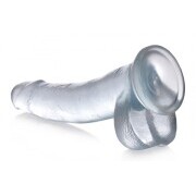 Jock C-Thru Transparent Dildo - 23 cm - Image 2