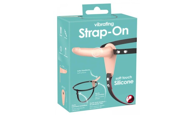 Strap-On With Vibrating Dildo - Image 5