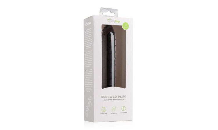 Screwed Plug Anal Vibrator - Large - Image 6