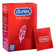 Durex Thin Feel Condoms - 20 units - Image 1
