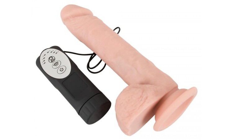 Pulsating and Vibrating Dildo - 21 cm - Image 2