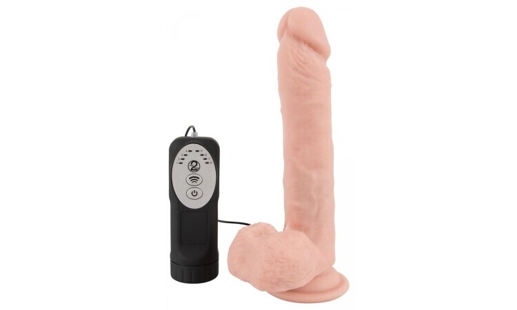 Pulsating and Vibrating Dildo - 21 cm - Image 1