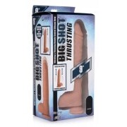 Vibrating & Thrusting XL Dildo with Suction Cup and Balls - Image 4