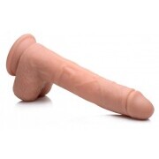 Vibrating & Thrusting XL Dildo with Suction Cup and Balls - Image 3
