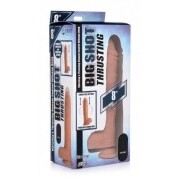 Vibrating & Thrusting XL Dildo with Suction Cup and Balls - Image 4
