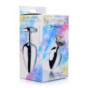 Rainbow Heart Butt Plug - Large - Image 3