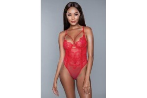 Brenda Lace Body - Red