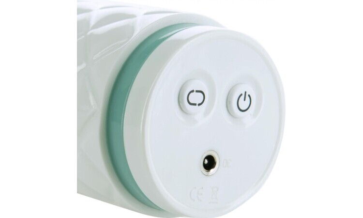 Pillow Talk - Feisty Thrusting Vibrator - Teal - Image 3
