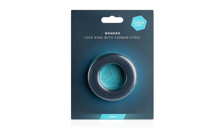 Boners Cock Ring With Steel Core - Image 3