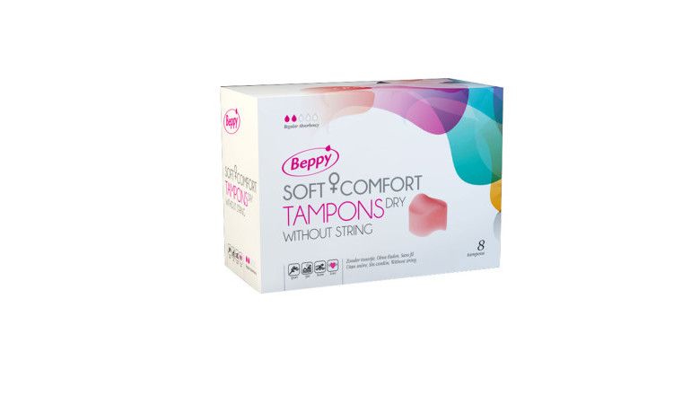 Beppy Soft + Comfort Tampons Dry - 8 pcs - Image 1