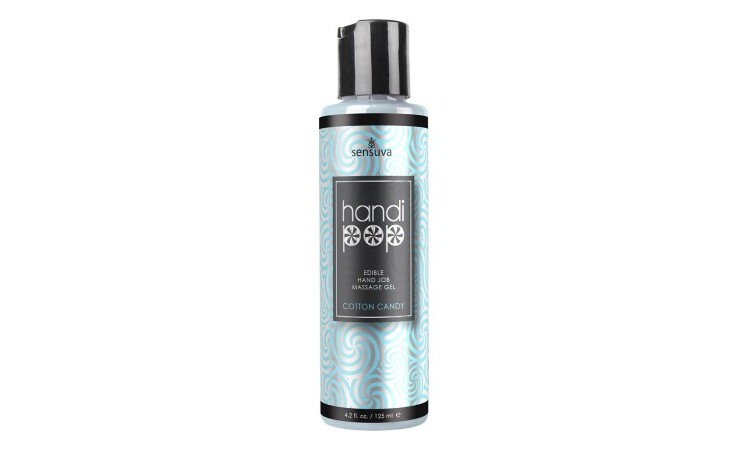Handipop Hand Job Massage Gel - Cotton Candy 125 ML - Image 1