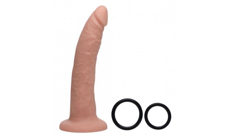 Realistic Dildo With Harness - 19.5 cm. - Image 3