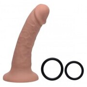 Brazen Silicone Dildo With Harness - 20 cm - Image 3