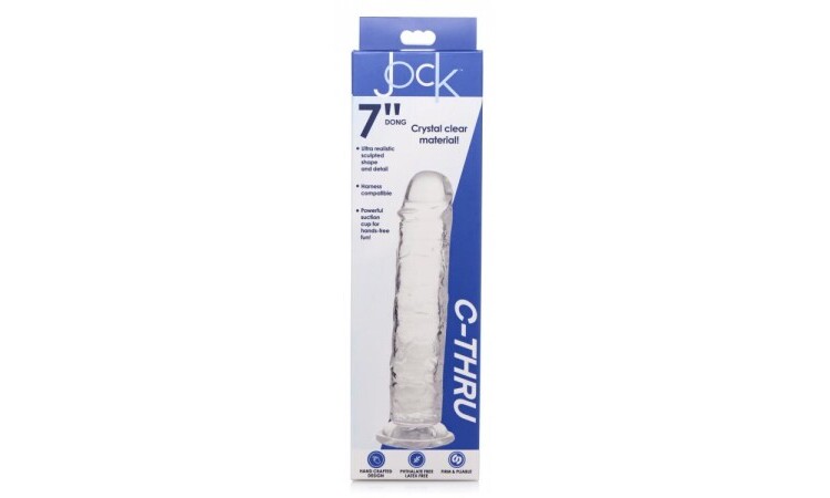 Jock C-Thru Dildo - 20 cm. - Image 2