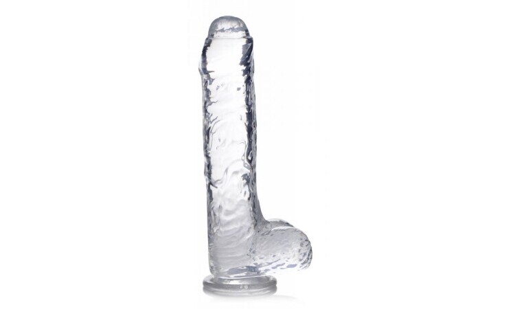 Jock C-Thru Transparent Dildo - 25 cm. - Image 1