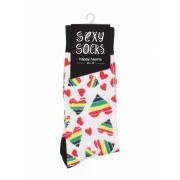 Sexy Socks - Happy Hearts - Image 1