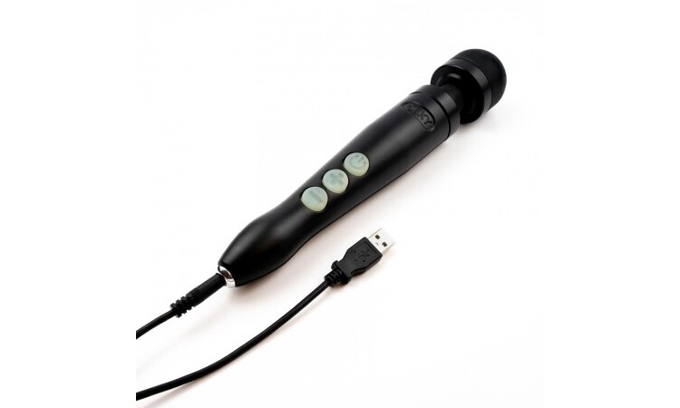 Doxy Die Cast 3R Wand Vibrator - Black - Image 1