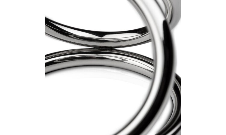 Sinner - Triad Chamber Metal Cock and Ball Ring - Large - Image 2