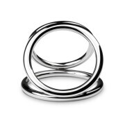 Sinner - Triad Chamber Metal Cock and Ball Ring - Large - Image 3