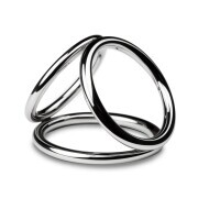 Sinner - Triad Chamber Metal Cock and Ball Ring - Large - Image 1