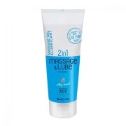 2 in 1 Hot Massage Gel and Lubricant - Silky Touch - Image 1