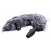 Vibrating Anal Plug With Tail - Fox - Image 2