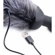 Vibrating Anal Plug With Tail - Fox - Image 3