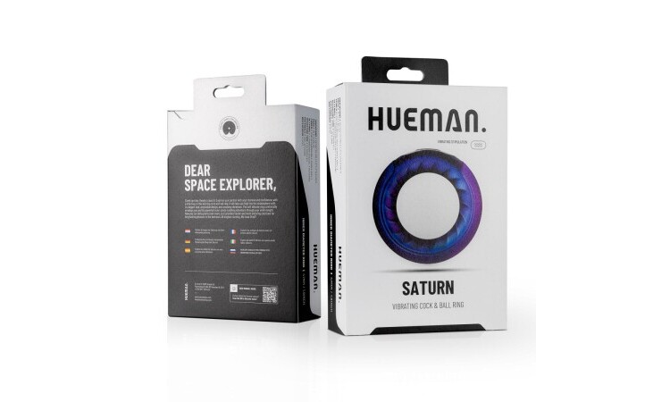 Hueman - Saturn Vibrating Cock/Ball Ring - Image 9