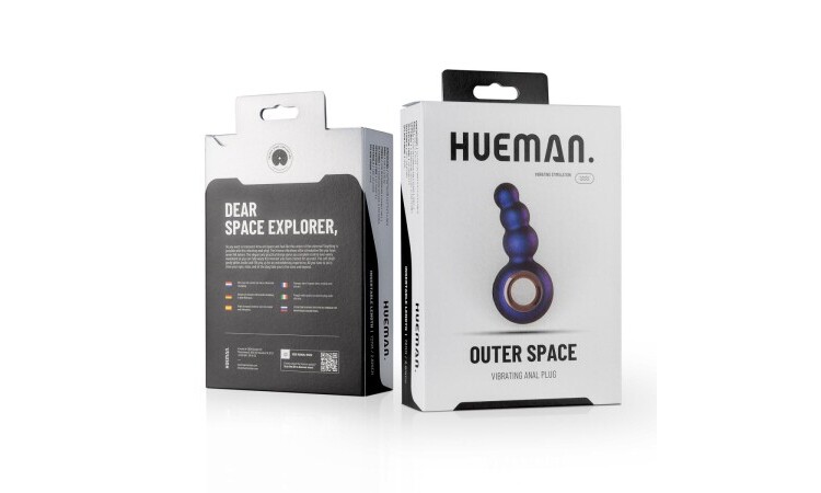 Hueman - Outer Space Vibrating Anal Plug - Image 11