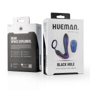 Hueman - Black Hole Anal Vibrator With Cockring - Image 11