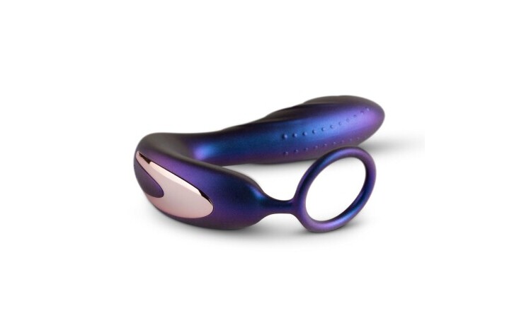 Hueman - Black Hole Anal Vibrator With Cockring - Image 2