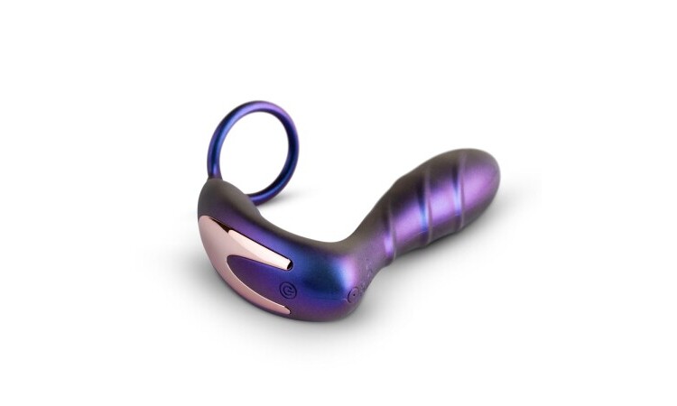 Hueman - Black Hole Anal Vibrator With Cockring - Image 3