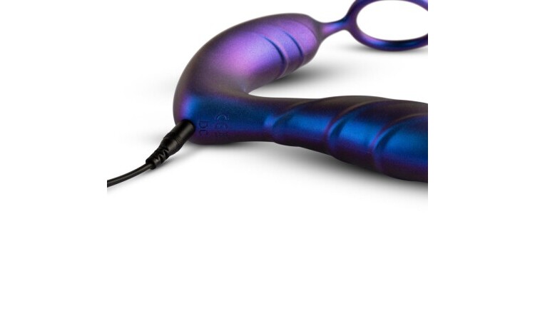 Hueman - Black Hole Anal Vibrator With Cockring - Image 5