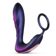 Hueman - Black Hole Anal Vibrator With Cockring - Image 1
