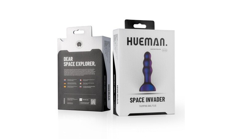Hueman - Space Invader Vibrating Butt Plug - Image 11