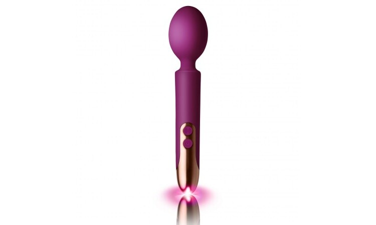 Oriel - Rechargeable Wand Vibrator - Fuchsia - Image 2