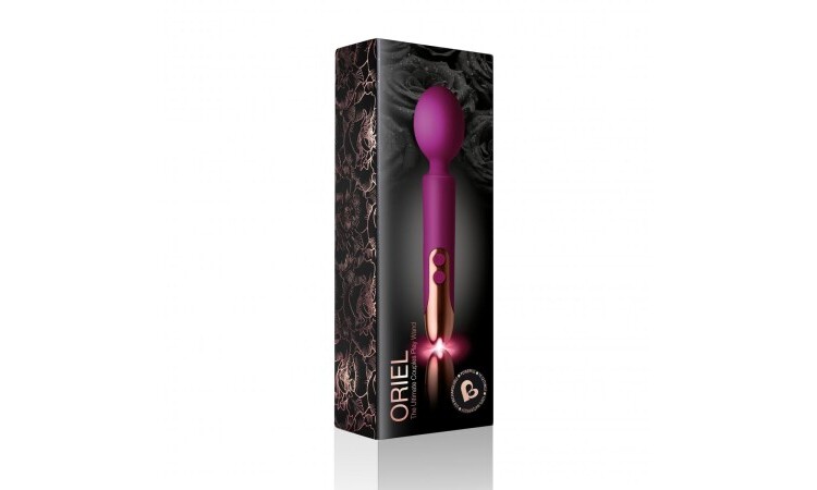 Oriel - Rechargeable Wand Vibrator - Fuchsia - Image 3