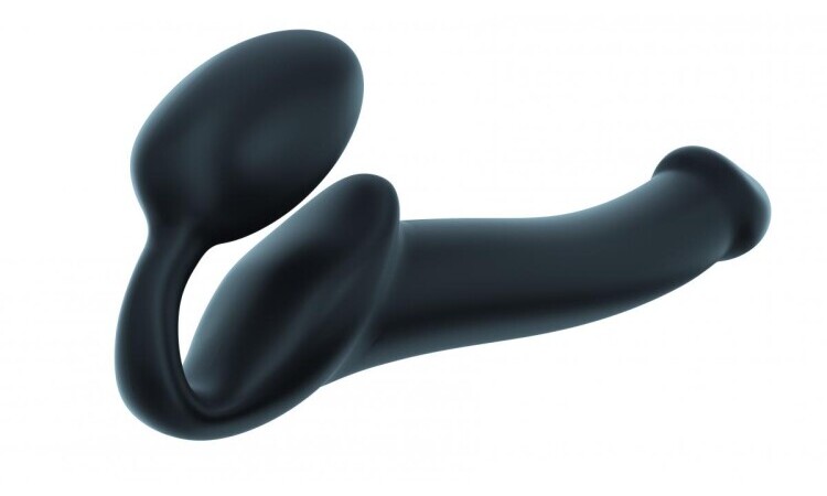 Strap On Me - Strapless Strap-On Dildo - Size M - Black - Image 2