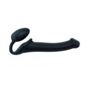 Strap On Me - Strapless Strap-On Dildo - Size M - Black - Image 1