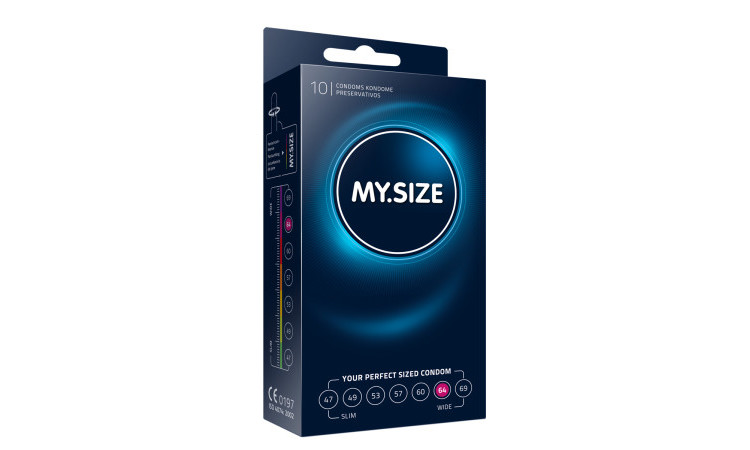 MY.SIZE Pro 64 mm - 10pcs - Image 1