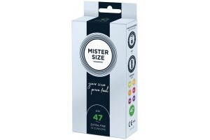 MISTER.SIZE 47 mm Condoms 10 pieces