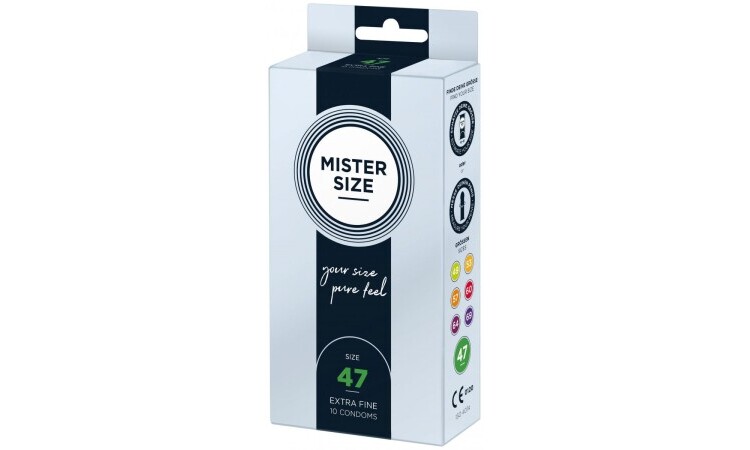 MISTER.SIZE 47 mm Condoms 10 pieces - Image 1